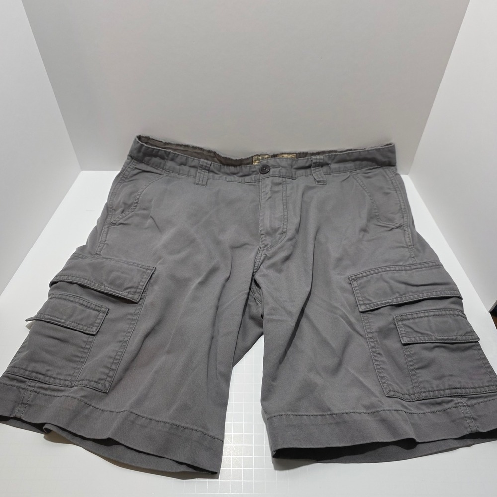 RedHead Mens Gray Cargo Shorts Size 38 Cotton Blend Bass Pro Outdoor